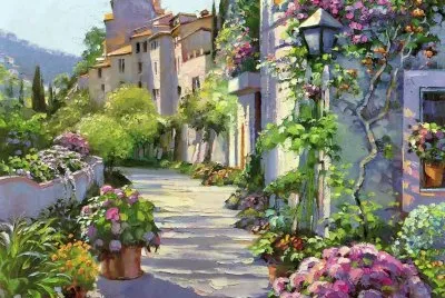 Caminos floridos  " " "