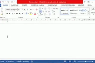 Arma el rompecabezas de la ventana de word