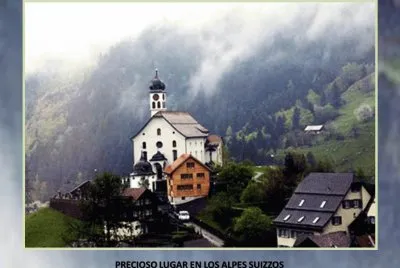 PRECIOSO LUGAR EN LOS ALPES SUIZZOS