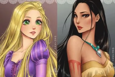Rapunzel Pocahontas
