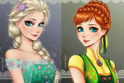Elsa Anna jigsaw puzzle