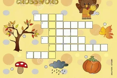 Autumn Crossword Puzzles