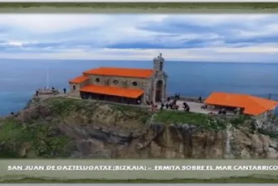 פאזל של SAN JUAN DE GAZTELUGATXE - ERMITA SOBRE EL MAR