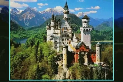 CASTILLO MEDIEVAL NEUSCHWANSTEIN (ALPES BÃVAROS)