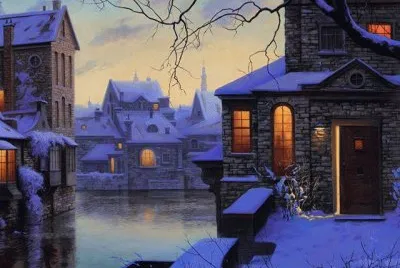 Nieve en Venecia