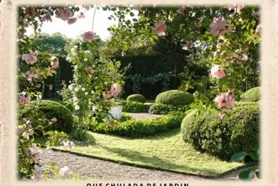QUE CHULADA DE JARDIN