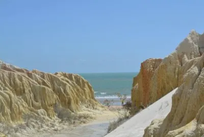 Canoa Quebrada Beach - Fortaleza - Brazil jigsaw puzzle