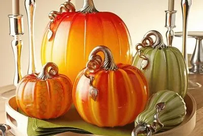 Pumpkin Glass