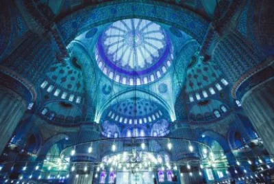 Blue Dome Interior