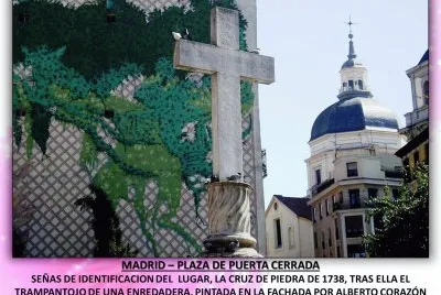 MADRID - PLAZA DE PUERTA CERRADA