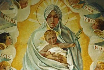 madonna in the italien church orkneys islands