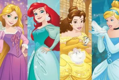 Rapunzel Ariel Belle Cinderella