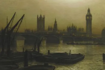 פאזל של J A Grimshaw- Westminster Bridge With HOP