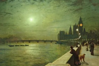 פאזל של John Atkinson Grimshaw.
