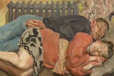 פאזל של Lucian Freud-Ib and Her Husband