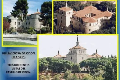 VILLAVICIOSA DE ODON - TRES VISTAS DEL CASTILLO