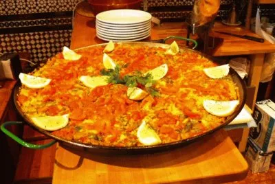 Paella en Sevilla