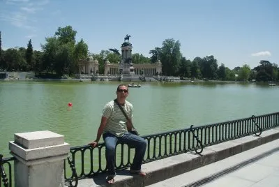 Estanque de El Retiro. Madrid jigsaw puzzle