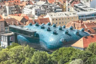 El Kunsthaus, en Graz, Austria jigsaw puzzle