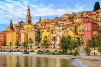Menton France jigsaw puzzle