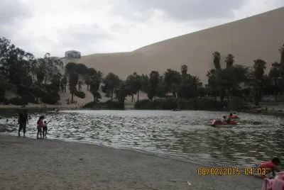 Laguna de la Huacachina, Ica-PerÃº. jigsaw puzzle