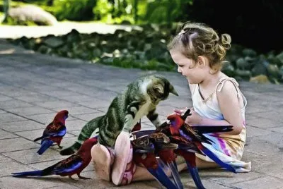פאזל של enfant