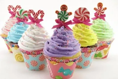 Christmas Cupcake Decorations