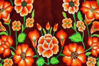 bordado flores
