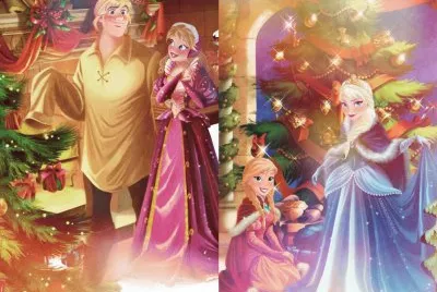 Kristoff Anna Elsa