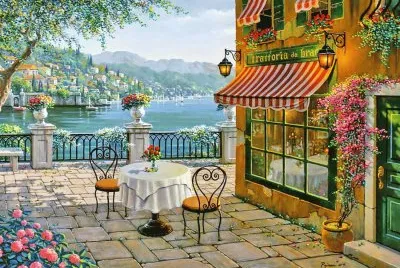 terraza de bar