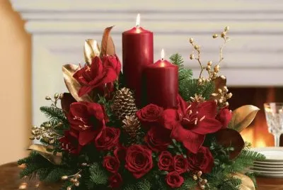 (193) Arranjo natalino