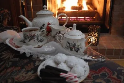 Cozy Fireside Tea