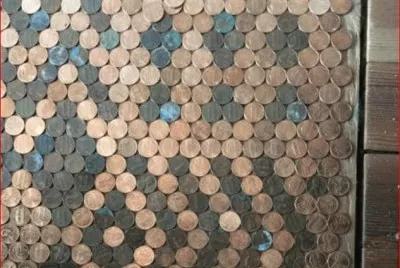 TAPETE DE MONEDAS
