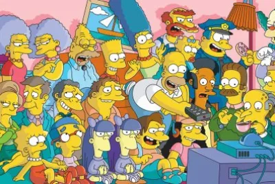 Los Simpson jigsaw puzzle