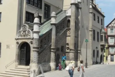 Rathhouse de NÃ¶rdlingen-Alemania