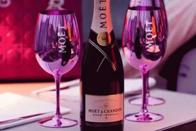 Monet Rose Imperial Champagne-Cheers!