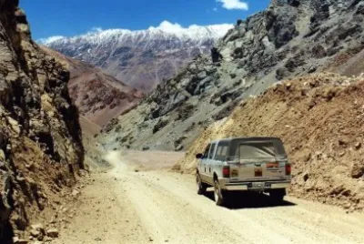 Camino al Paso Aguas Negras. San Juan. Argentina jigsaw puzzle