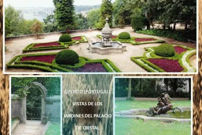 OPORTO (PORTUGAL) - JARDINES DE PALACIO DE CRISTAL jigsaw puzzle