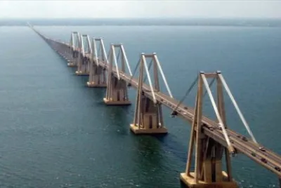 Puente sobre el Lago de Maracaibo. Zulia-Venezuela