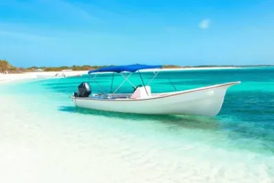 Playa en la costa venezolana. Venezuela