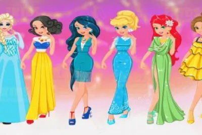 Elsa SnowWhite Jasmine Cinderella Ariel Belle