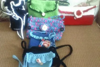 Carteras tejidas