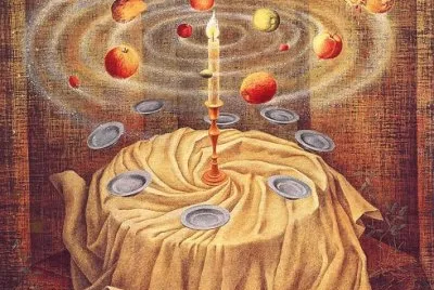 Remedios Varo, Naturaleza Muerta Resucitando (1963