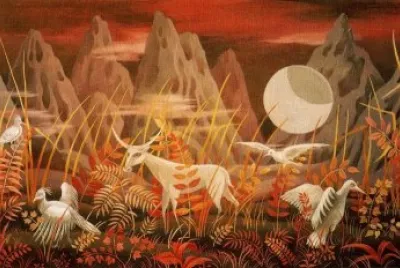 Remedios Varo, Valle de la Luna (1950)