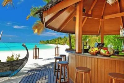 chiringuito en la playa