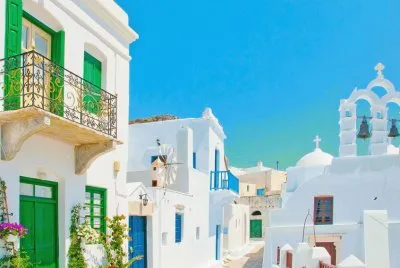 פאזל של Casa en Santorini