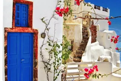 פאזל של Entrada en casa-Grecia