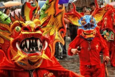 Diablos danzantes de Yare. Miranda - Venezuela