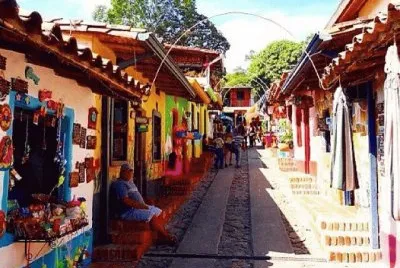 Calle artesanal. Peribeca-TÃ¡chira. Venezuela