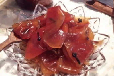 Dulce de lechosa (papaya). Venezuela